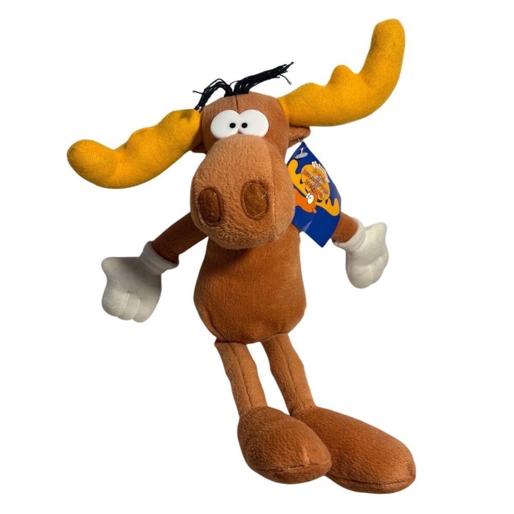 Bullwinkle Moose Plush Toy Toy Network Rocky & Bullwinkle